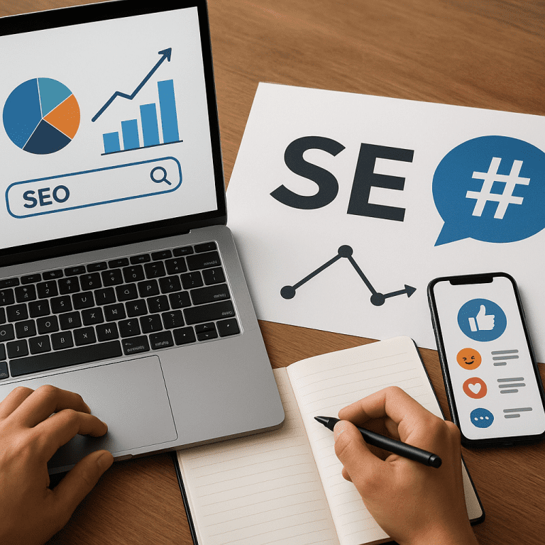 Jak połączyć działania SEO i social media